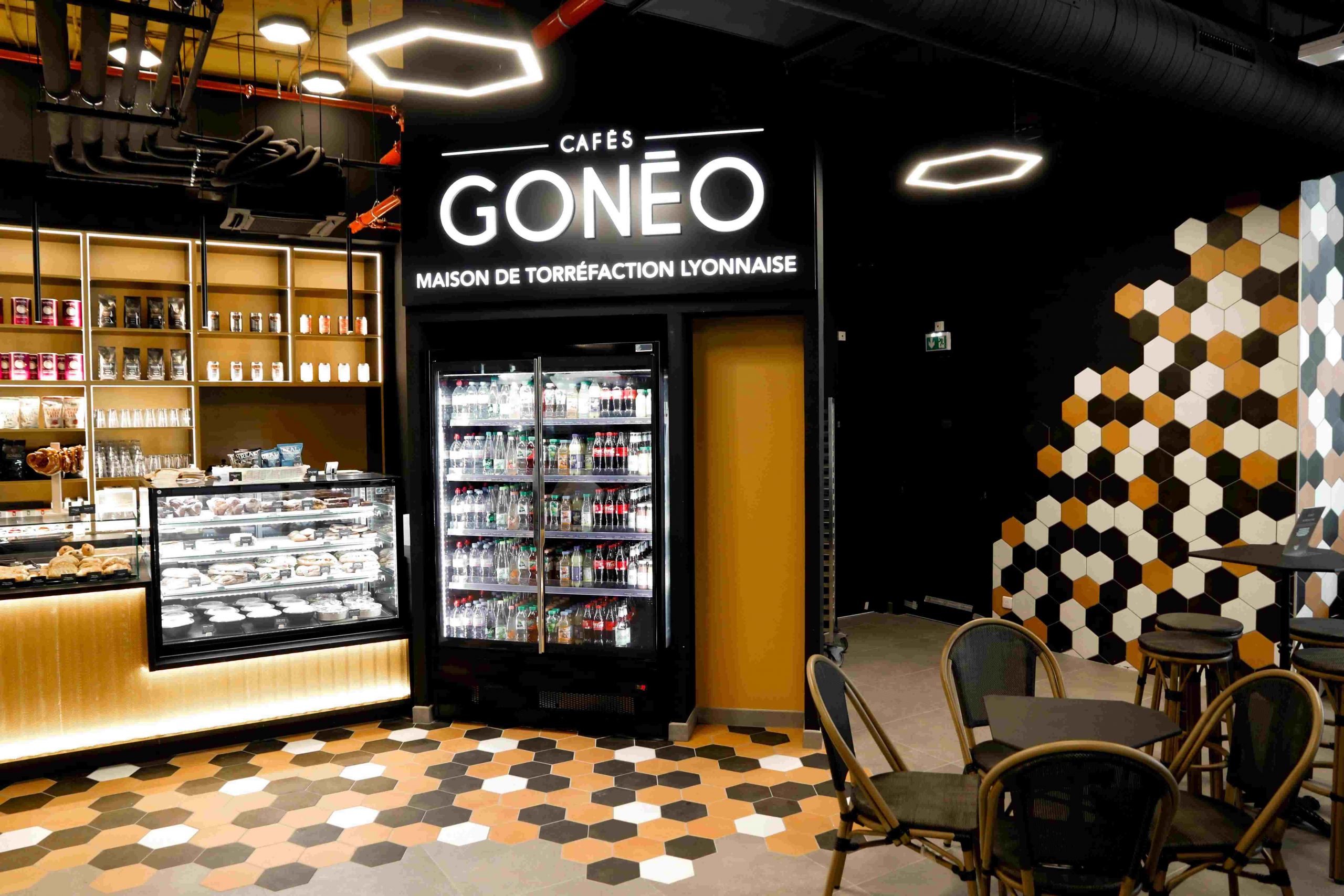 Collaboration entre Areas et Cafés Gonéo, la référence de torréfaction Lyonnaise.